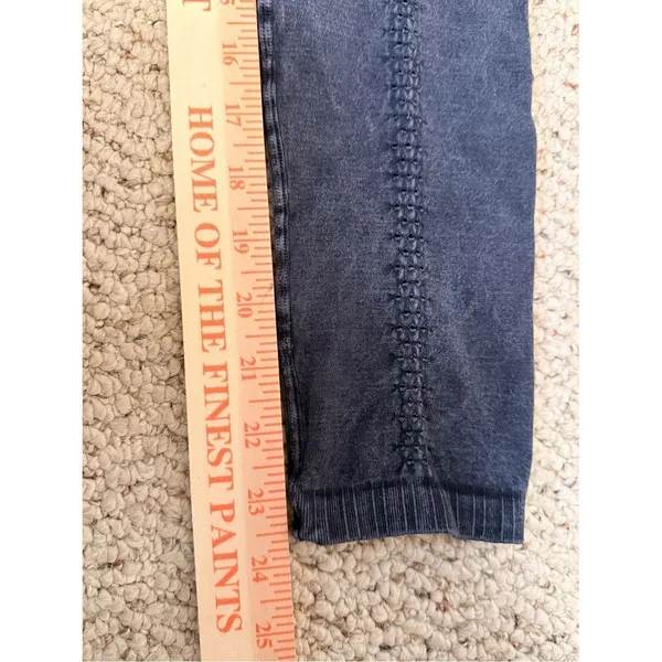 Free People Movement Good Karma Washed‎ Black Leggings S NWOT - Image 7