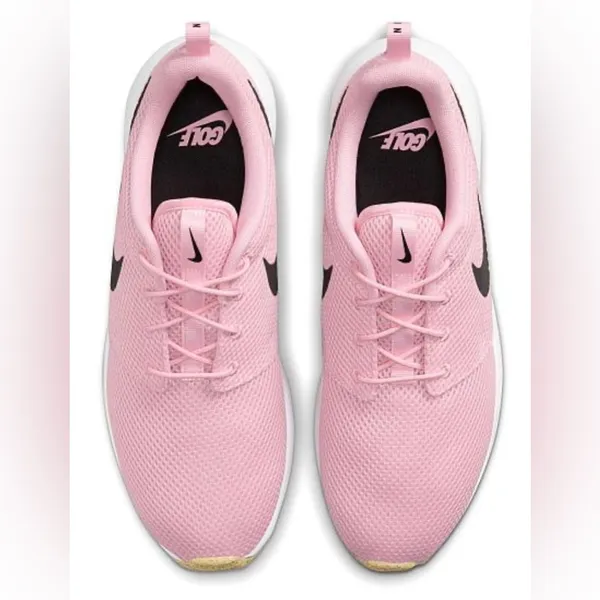Nike Roshe G Next Nature Spikeless Golf Shoes Soft Pink Gum DV1202-601-Worn Once - Image 2