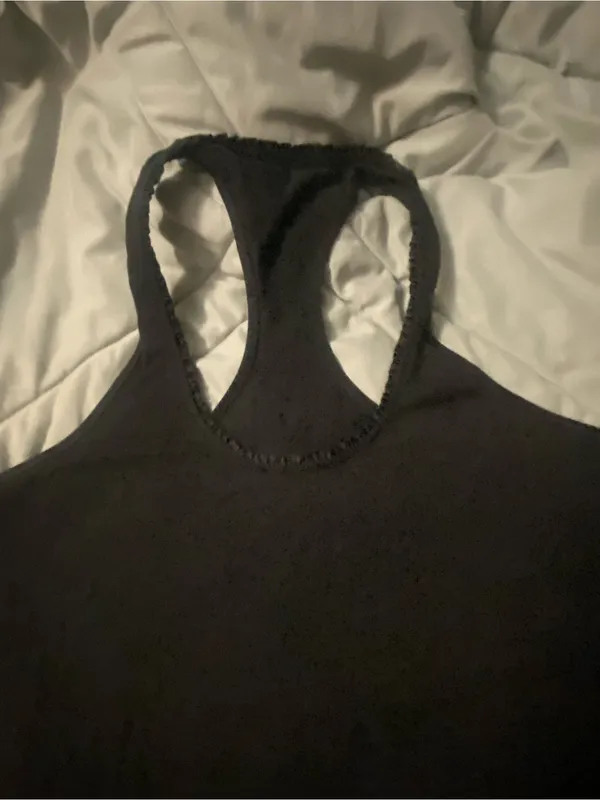 Women’s Black Racerback Tank Top - Classic Essentials Lululemon - Image 5