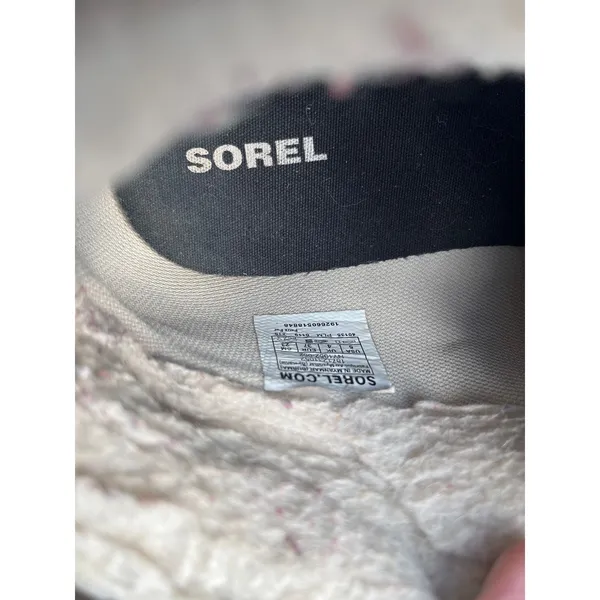 Sorel Out N About Plus Conquest Sherpa Lined Waterproof Boots Size 5 - Image 7