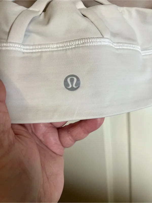 lululemon Energy Longline Bra Medium Support, B–D Cups White 10 - Image 2