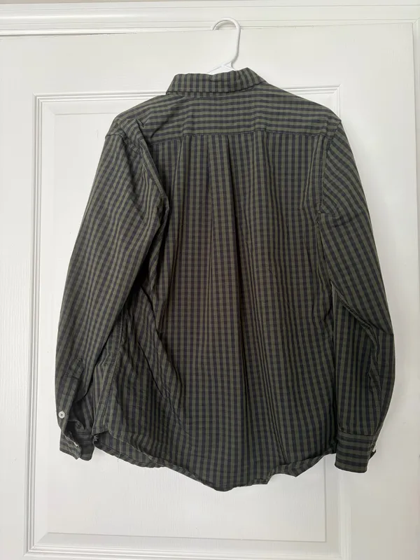 Knox & Lane Gingham Button Down Purple - Image 3
