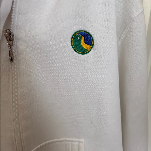 Ashworth Cropped zip up Hoodie - Image 2