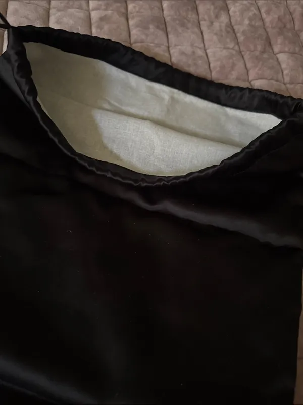 Chloé large Black Dust Bag with Drawstring - Image 3
