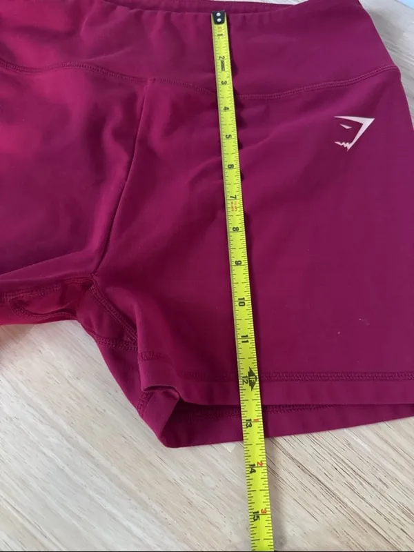 Gymshark Plum High-Rise Training Bike Shorts EUC - Image 6