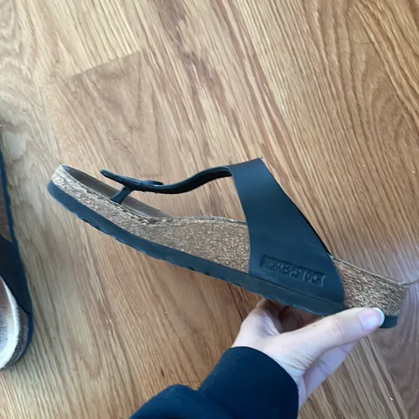 Black Birkenstock Gizeh sandals Size 38 - Image 7