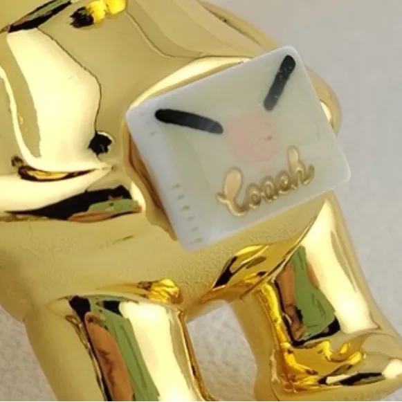 Coach Valentine's Day Bear Bag Charm - Image 9