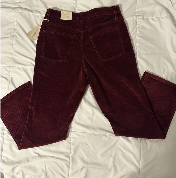 Universal Threads High-Rise Ankle Bootcut Corduroy Jeans - Image 2
