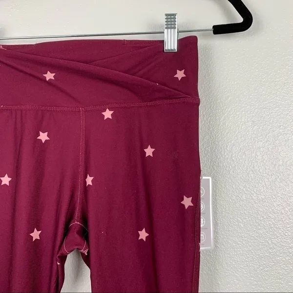 GILLY Hicks Go Recharge‎ High Rise Cinch 7/8 Star Leggings - Image 7