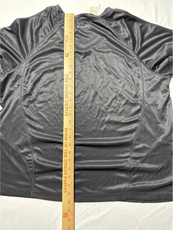 Champion Plus Double Dry Black Mesh Active Tee 2X New with T - Image 5