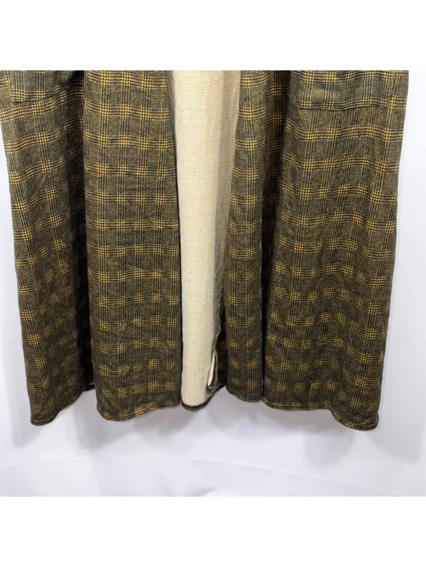 LuLaRoe Sarah M Plaid Long Duster Cardigan NWT - Image 4