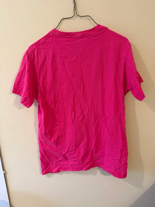 Magellan Outdoors Hot Pink Short Sleeve Tee with Houndstooth Marlin Graphic - Image 3