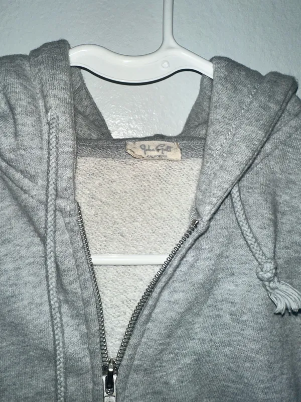 John Halt Zip-Up Brandy Melville Grey - Image 3