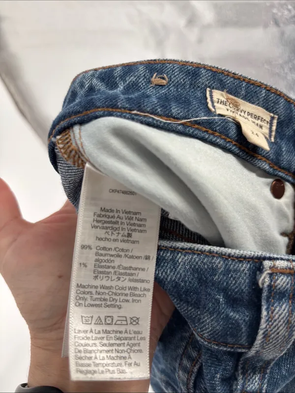 Madewell curvy perfect vintage jeans 24 - Image 5
