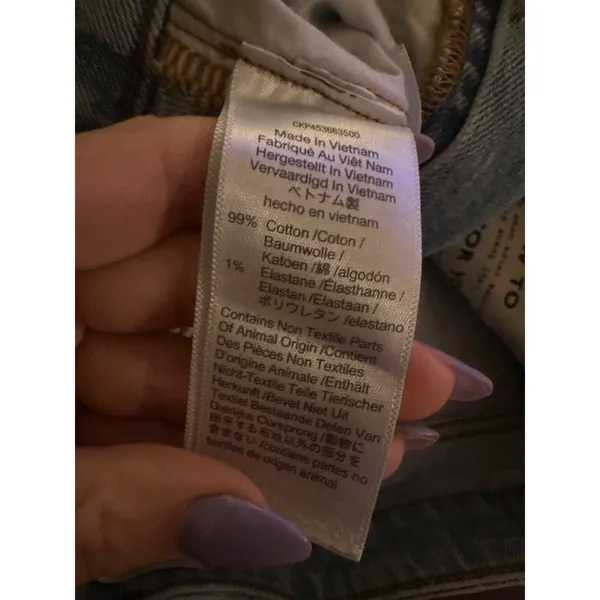 MADEWELL | Woman's Light Wash Curvy Perfect Vintage Jean, Size 25 - Image 4