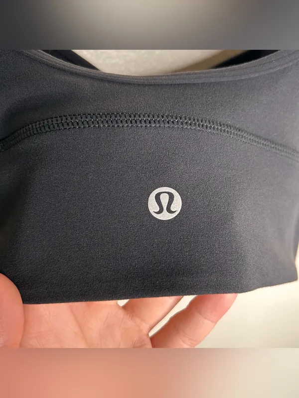 Lululemon Align Sweetheart Bra *Light Support, A/B Cup Black 6 - Image 5