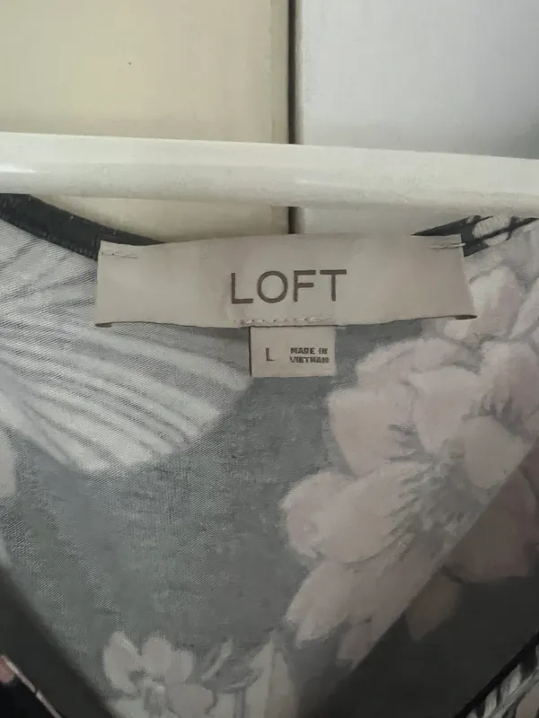 Loft Flower Print Sundress - Image 3