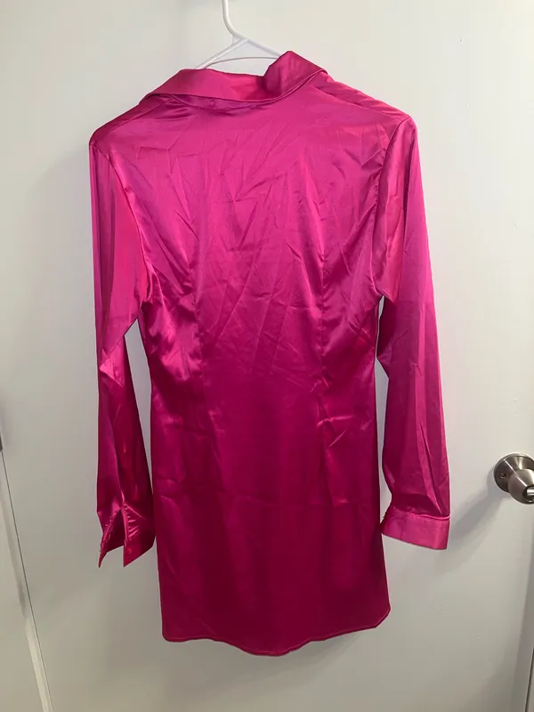 Princess Polly Zena Pink Dress - Image 4