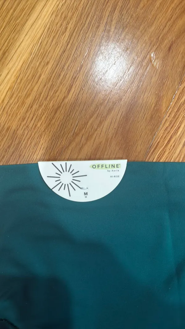 Aerie Flare Leggings Crossover - Image 3