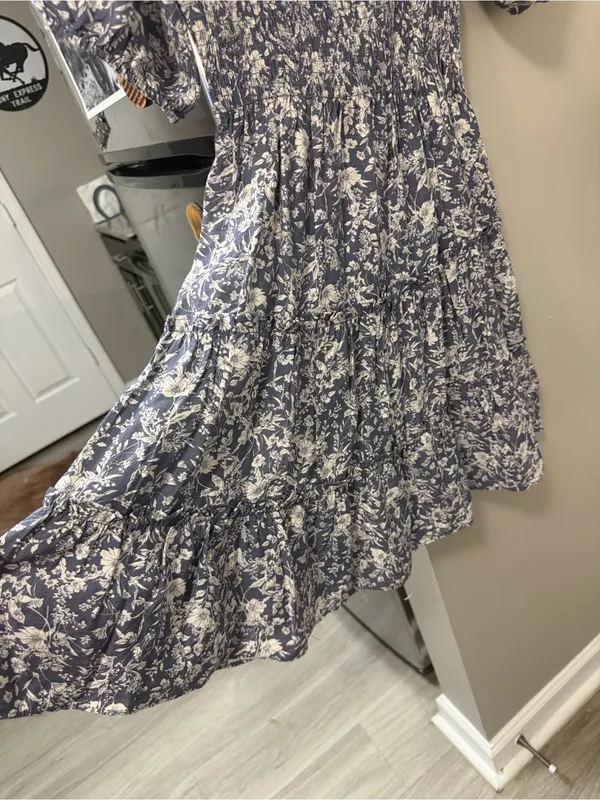 Altar’d State Floral Smocked Mini Dress – Size XS - Image 3
