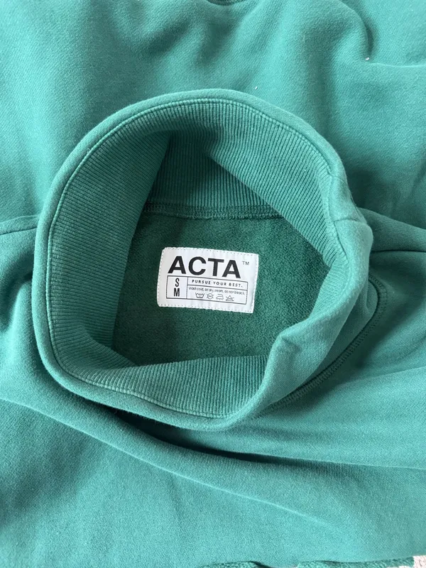ACTA Evergreen Mock Neck Sweatshirt - Image 3