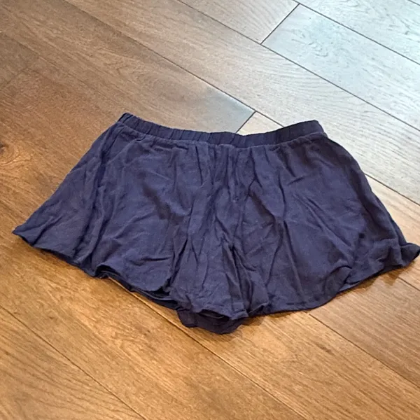 Altar’d State Blue Flowy Lined Lounge Shorts Small C3-029 - Image 3
