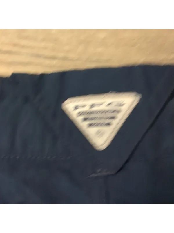 Columbia navy blue performance fishing gear shorts size medium - Image 6