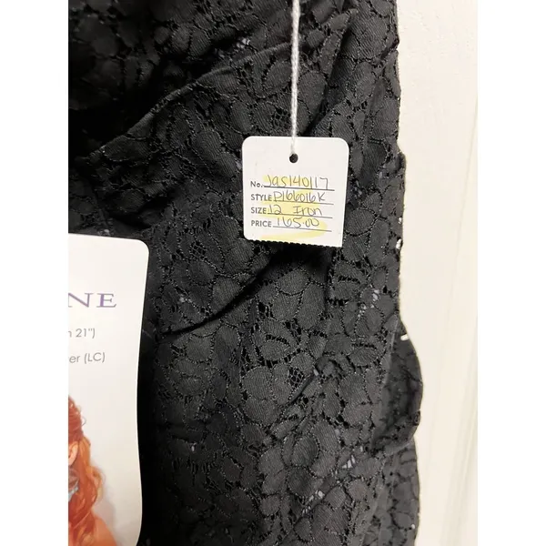 DAX) NWT $165 Lace Strapless Ruched Party Cocktail Dress Size 12 Jasmine women L - Image 5