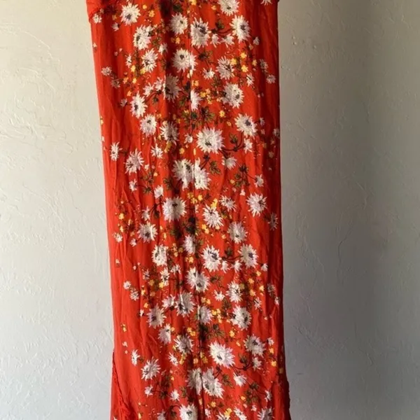 Free People spaghetti strap floral maxi dress - Image 5
