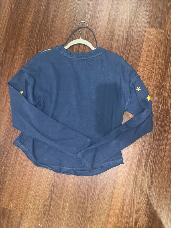 Free People Graphic Crewneck Sweater - Image 5