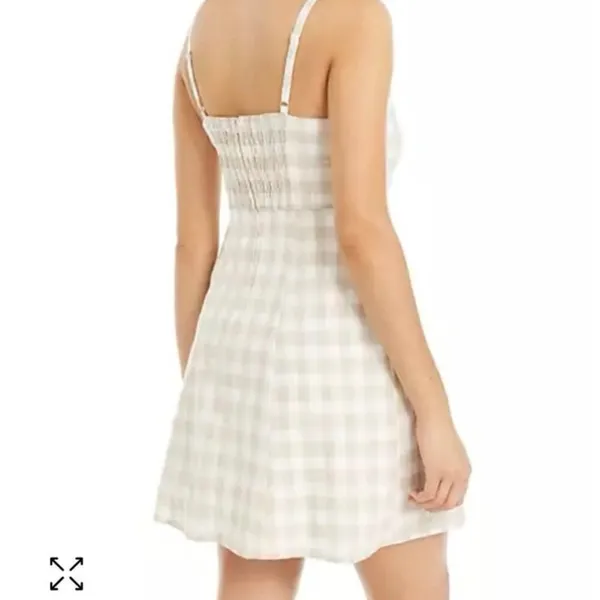 Crystal Doll Juniors Gingham Short Dress - Image 3