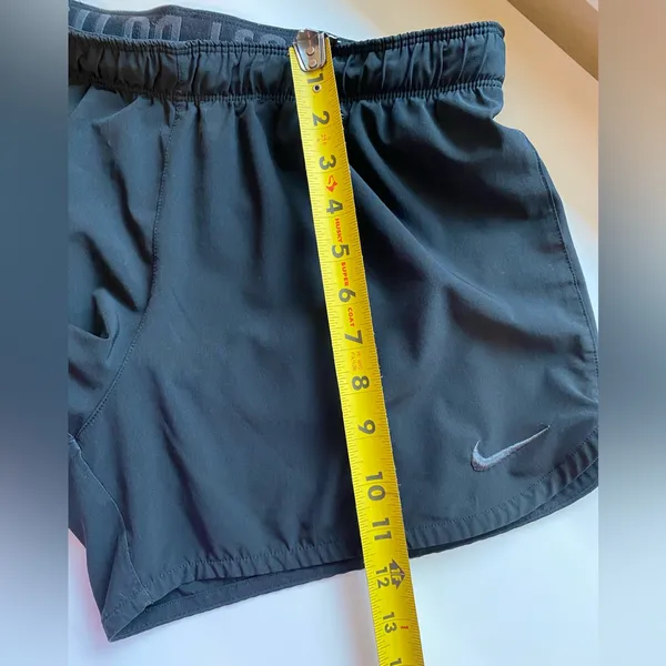 Nike Womens Dri-fit Black Shorts size Medium - Image 5