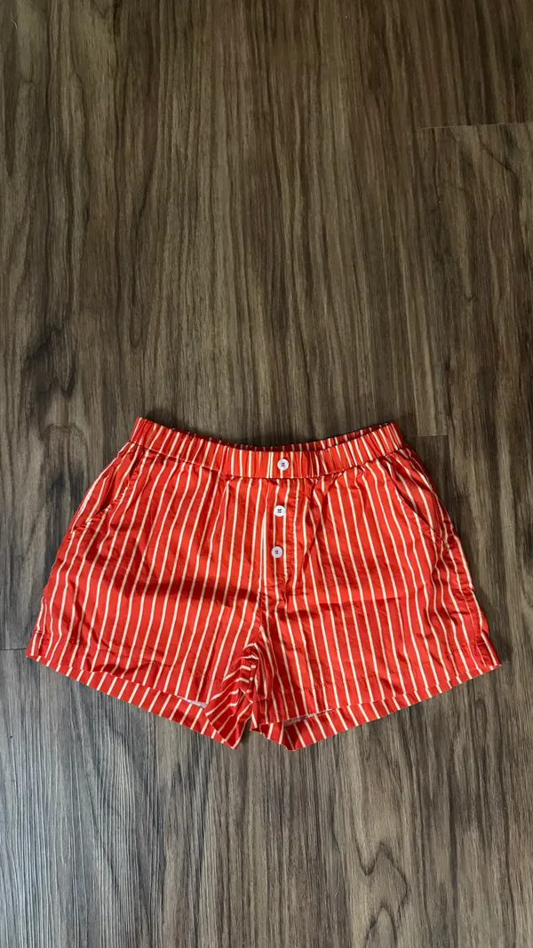 These Three Boutique Red Striped Boxer Shorts - Image 4