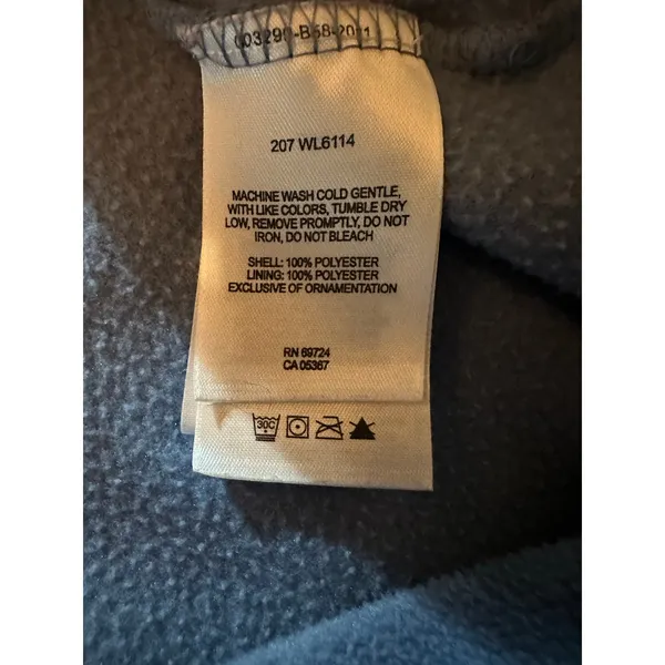 Columbia Women's XS World Blue Fleece‎ Full Zip Jacket Casual - Image 4