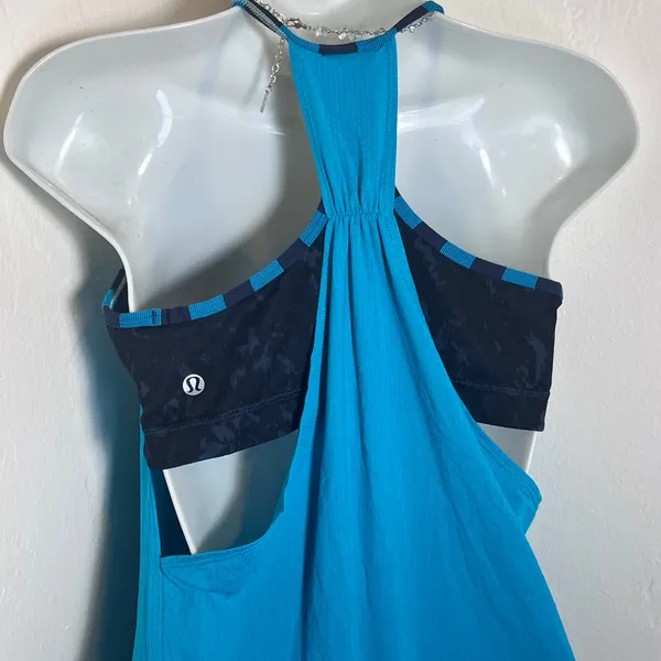 lululemon athletica Blue Halter Top - Image 5