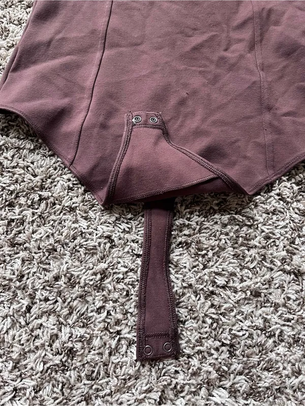 Abercrombie Long Sleeve Sweetheart Bodysuit - Image 5