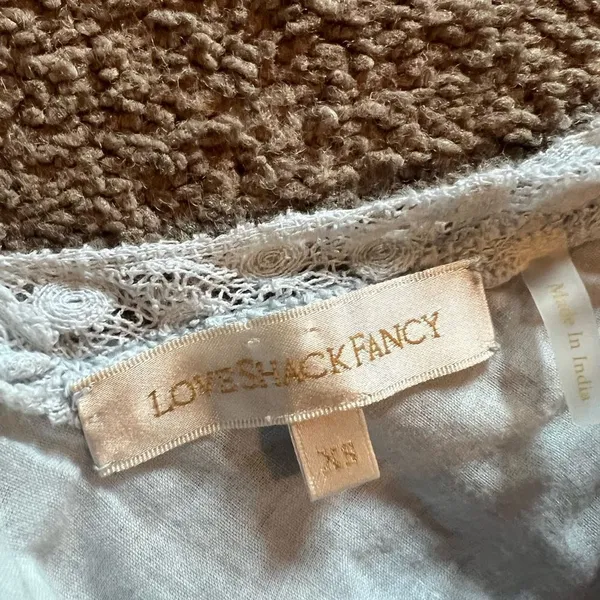 Love shack fancy Carlo combo mini dress xs - Image 12