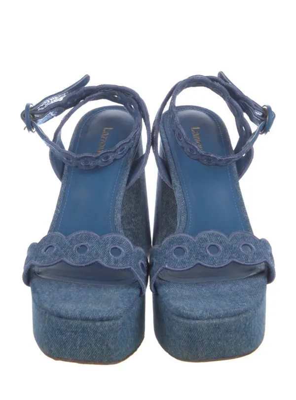 Larroude Denim Heel - Image 3