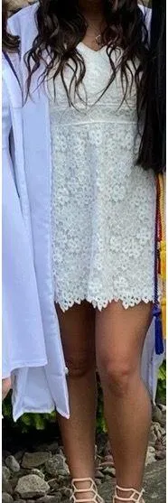 Abercrombie White Dress Mini - Image 5