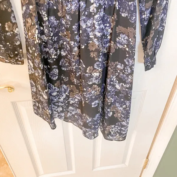 NEW with Tags Parker NWT Bluebonnet Asymmetrical Dress, Size X-Small, MSRP $398 - Image 8