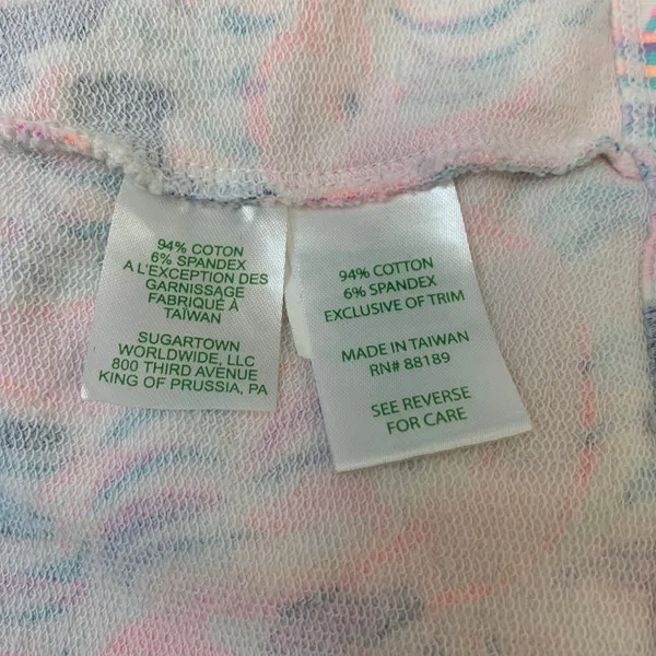 Lilly Pulitzer Women's S Skipper Popover High Tide Navy Flamingo Gopher Half Zip - Image 6