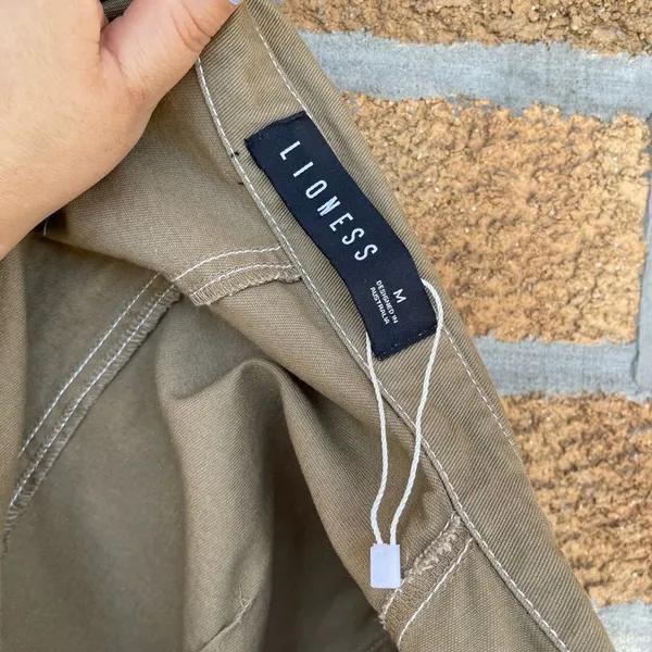 Lioness Jumpsuit “Williamsburg” Coveralls Belted Medium - Image 12