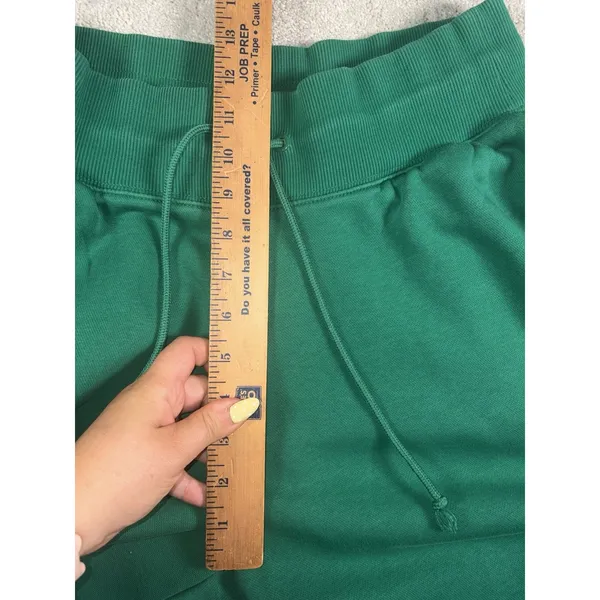 Nike Women's Green Sweats/joggers Fleece Size S Inseam 28 - Image 10