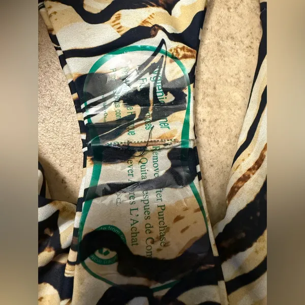 NWT- SKATIE One-Shoulder Bikini Set in Abstract Print - Image 6