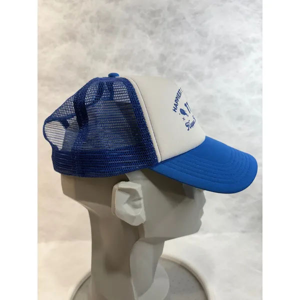 Kappa Kappa Gamma Sorority Trucker‎ Hat Blue White Happiest on the Hill Snapback - Image 5