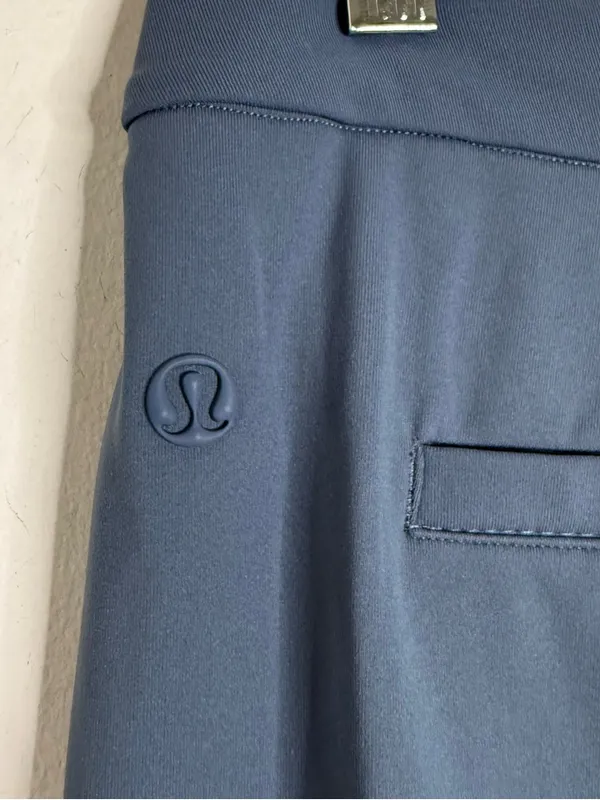 Lululemon Luxtreme Pants Medium Blue Pull On Stretch Athletic - Image 5