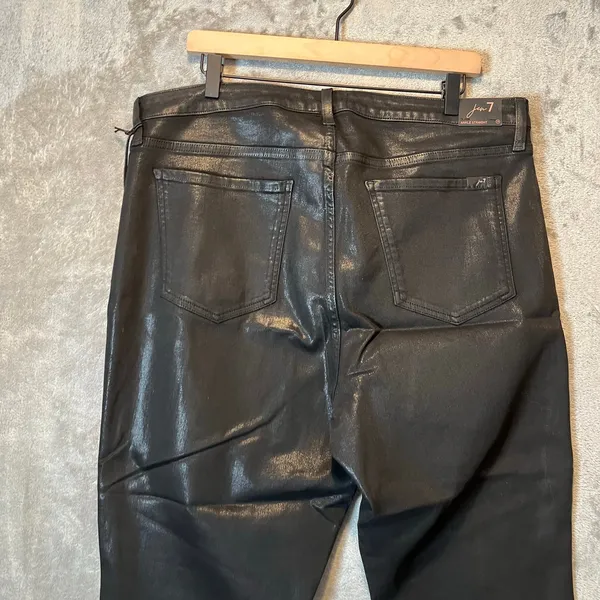 Jen 7 by 7 For All Mankind High‎ Waist Ankle Straight Jeans Size 18 New - Image 4