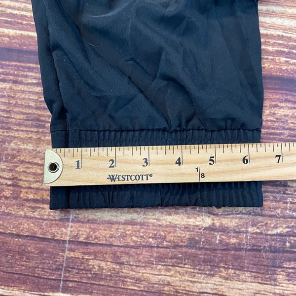 Pro Player XL Black Windbreaker Style Joggers Ankle Pull Up Retro - Image 7