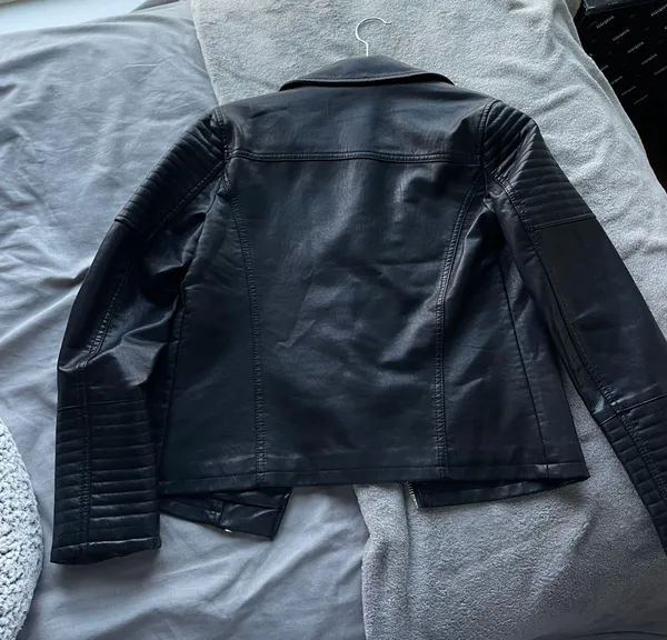 Topshop Leather Jacket (4) - Image 4