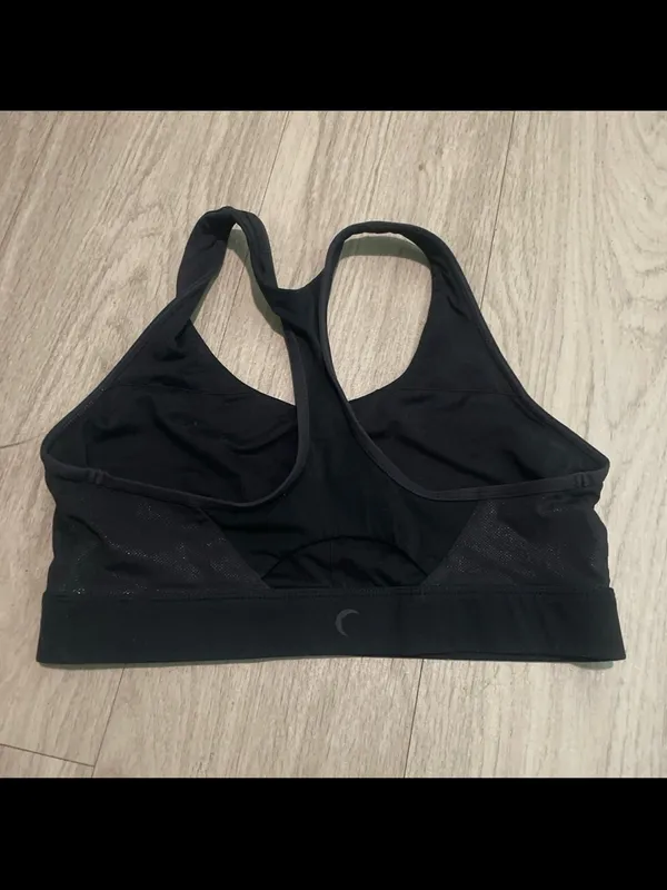 ZYIA Black Racerback Sports Bra - Image 3